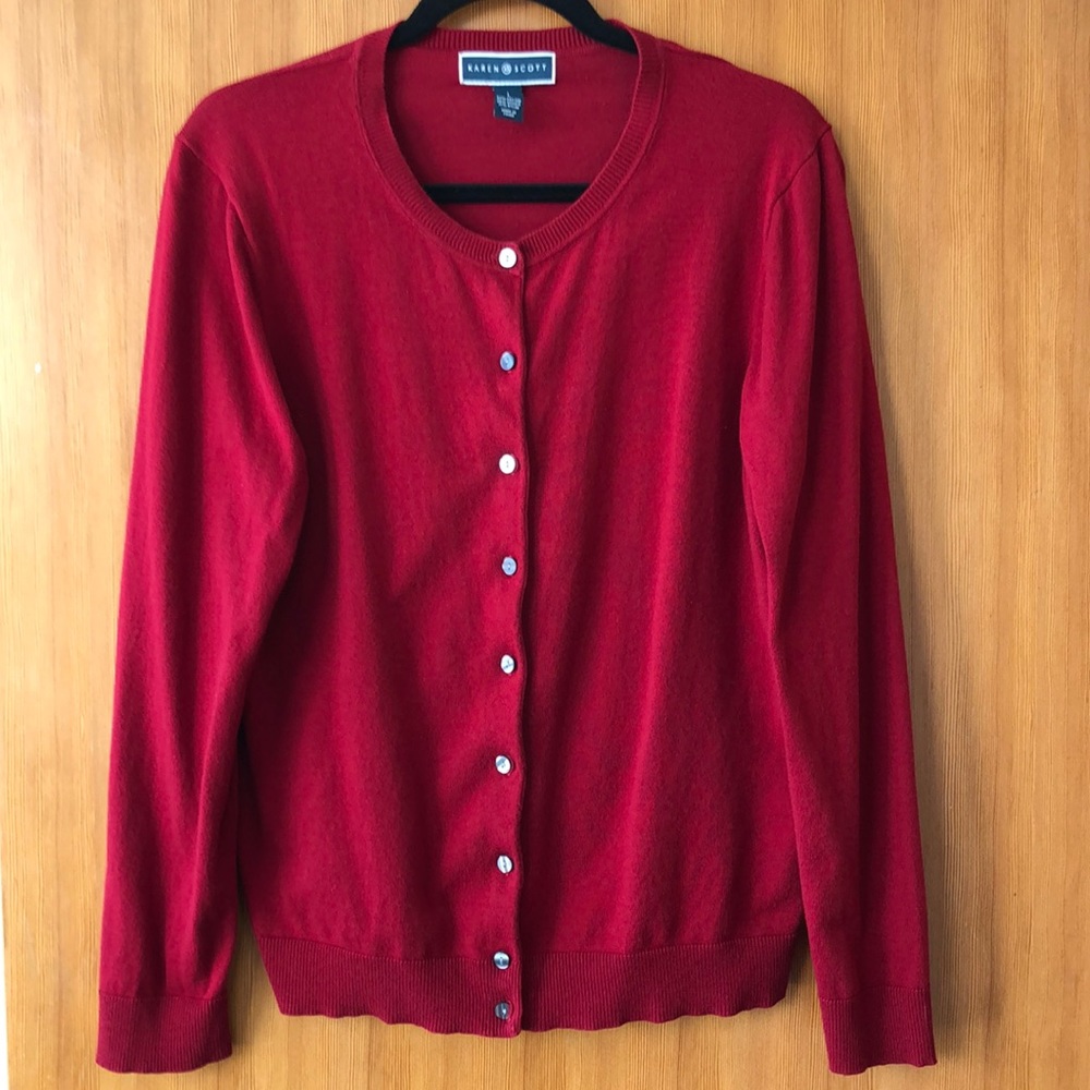Karen Scott cardigan
